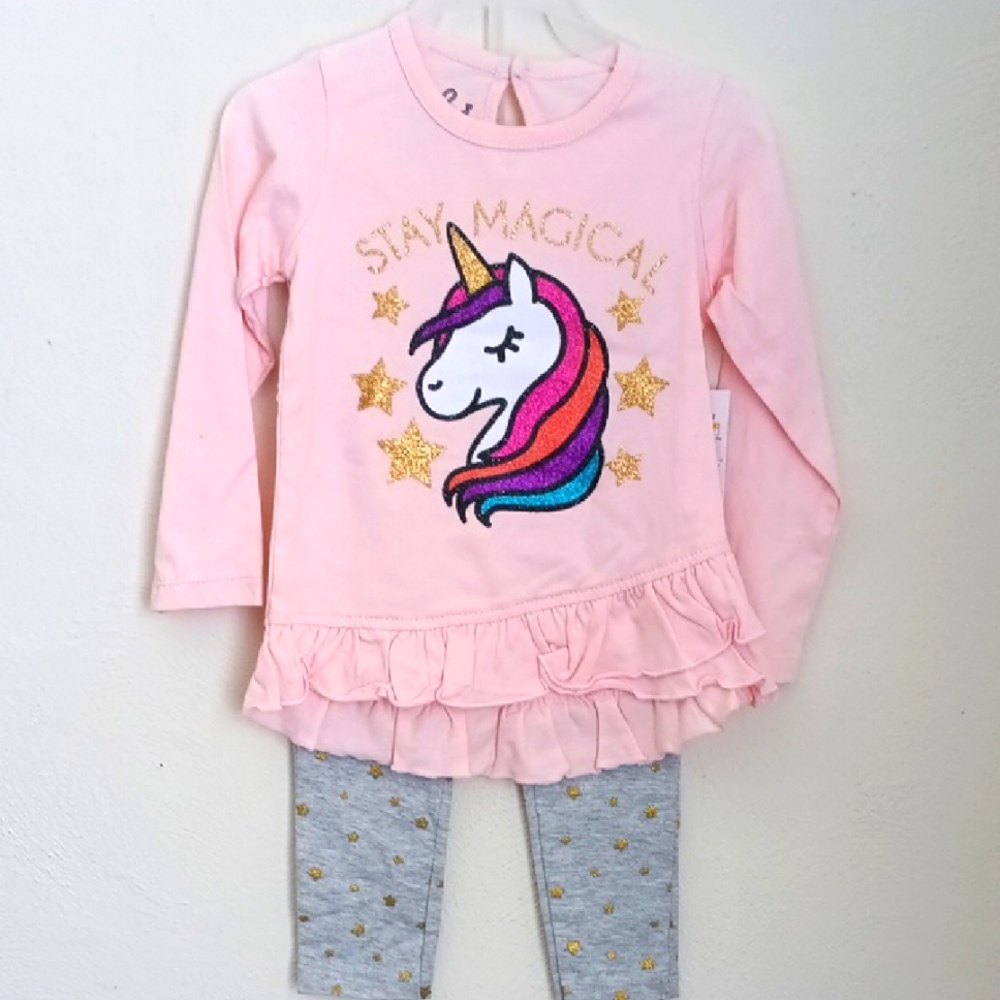 Gliter unicorn set